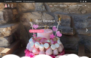 Ran Dessert Web Designed by Gloria Zhang