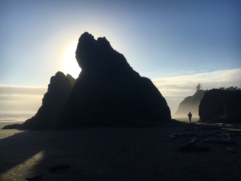 Misty Ruby Beach by Gloria MacGillis