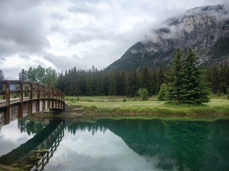 Cascade Ponds at Banff by Gloria MacGillis